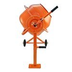 Portable 70L Electric Cement Mixer for DIY