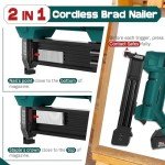 NEU MASTER Cordless Brad Nailer for DIY Projects