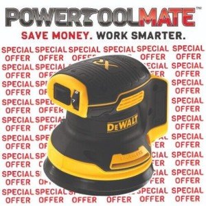 DeWALT 18V Cordless Brushless Sander 125mm