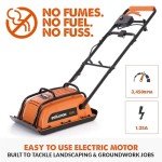 EVOLUTION Electric Plate Compactor for Ground Leveling