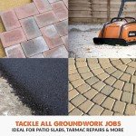 EVOLUTION Electric Plate Compactor for Ground Leveling