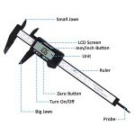Digital Vernier Caliper with LCD Display