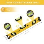 Aluminium Spirit Level with Magnetic Base