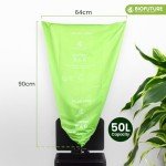 Eco-Friendly Compostable Bin Liners - 40 Pack