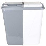 90L Dual Compartment Eco-Friendly Kitchen Waste Bin