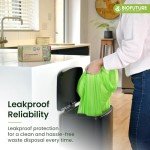 Eco-Friendly Compostable Bin Liners - 40 Pack
