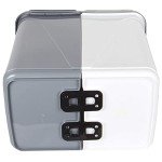 90L Dual Compartment Eco-Friendly Kitchen Waste Bin