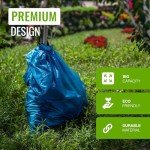 100 Pack Eco-Friendly Heavy Duty Rubble Bags