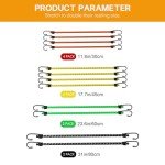 12 piece Heavy Duty Bungee Cord Set