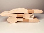 Eco-Friendly 360 Pack Wooden Cutlery Set