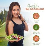 Eco-Friendly Palm Leaf Plates - 25cm Round