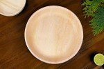 Eco-Friendly Palm Leaf Plates - 25cm Round