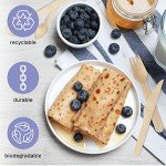 Biodegradable Wooden Cutlery Set - 200 Pieces