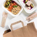 Biodegradable Wooden Cutlery Set - 200 Pieces