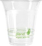 Biodegradable 256ml Clear Cups - 50 Pack