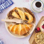 Biodegradable Large Plates and Cutlery Set, Eco-Friendly