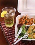 Biodegradable 256ml Clear Cups - 50 Pack