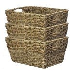 Eco-Friendly Seagrass Storage Baskets | Set of 3