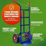 Foldable Hand Truck with Stair Climber