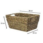 Eco-Friendly Seagrass Storage Baskets | Set of 3
