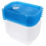 Eco-Friendly Airtight Food Storage Containers - 10 Pack