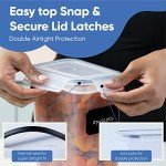 24-Piece Eco-Friendly Food Storage Container Set