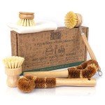 Bamboo Dishbrush Set - Eco-Friendly Cleaning Tools