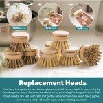 Bamboo Dishbrush Set - Eco-Friendly Cleaning Tools