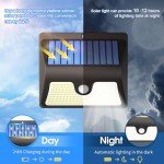 LBSTP Solar Motion Sensor Security Lights - Eco-Friendly Design