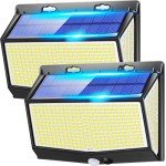 ONE FIRE Eco-Friendly Solar Motion Sensor Garden Lights