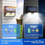 LBSTP Solar Motion Sensor Security Lights - Eco-Friendly Design