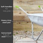 Galvanized Wheelbarrow with Pneumatic Tyre
