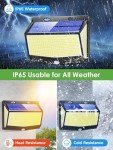 ONE FIRE Eco-Friendly Solar Motion Sensor Garden Lights