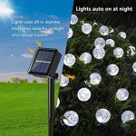 MOXLED Solar LED String Lights for Gardens (36ft or 56ft)