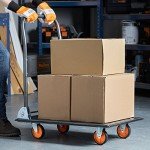 VonHaus Folding Platform Trolley for Heavy Lifting