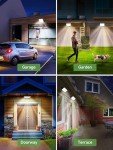 ONE FIRE Eco-Friendly Solar Motion Sensor Garden Lights