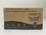 WELALO Eco-Friendly Solar Motion Sensor Lights (2 Pack)
