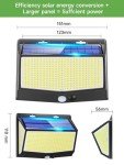 ONE FIRE Eco-Friendly Solar Motion Sensor Garden Lights