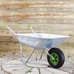 Galvanized Wheelbarrow with Pneumatic Tyre