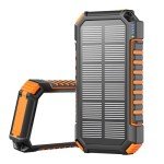 RIAPOW Eco-Friendly 26800mAh Solar Power Bank Charger