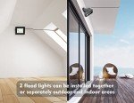 Eco-Friendly Solar Flood Lights with Remote Control