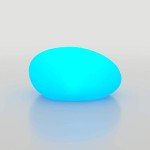Shimmer Color Changing Solar Glow Stone Light