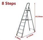 Heavy Duty 8-Step Aluminum Ladder