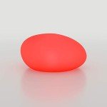 Shimmer Color Changing Solar Glow Stone Light