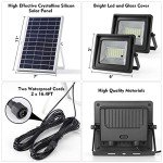 Eco-Friendly Solar Flood Lights with Remote Control