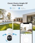 5MP Solar Security Camera with 360° View