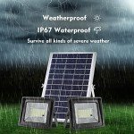 Eco-Friendly Solar Flood Lights with Remote Control