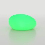 Shimmer Color Changing Solar Glow Stone Light