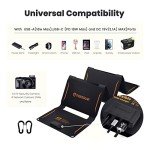 40W Portable Foldable Solar Charger