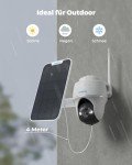 5MP Solar Security Camera with 360° View